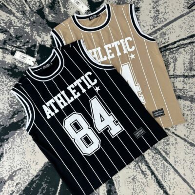 [Big Men] Áo thun tanktop, ba lỗ cotton bigsize nam in 84 thời trang cỡ đại < 140kg